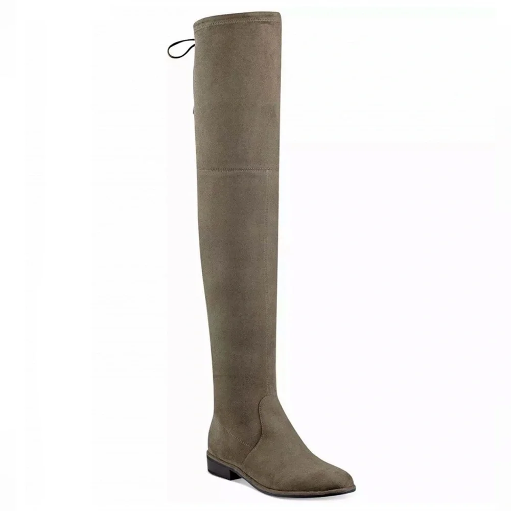 NWOB Marc Fisher Tan Knee High Tall Boots Size 6.5
